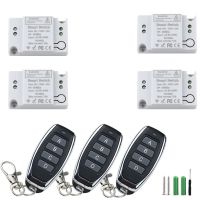 433Mhz Universal Smart Wireless Remote Control Switch AC 220V 1CH Receiver Corridor Room Home Led Light Lamp Switch