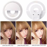 Mobile Phone Selfie Ring Light Lens Beauty Fill Light Lamp Usb Charging Portable Clip For Photo Camera Cell Phone Smartphone