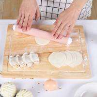 (คลังสินค้าพร้อม) Non-Stick Dough Roller Sticks Rolling Pin Gadgets ครัวเกรดอาหาร Dumpling Wrapper เครื่องมือเบเกอรี่อุปกรณ์เสริม1Pcs Plast