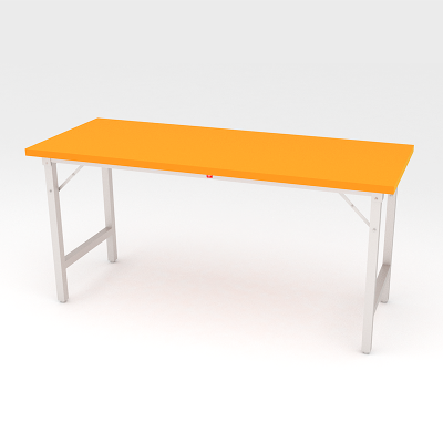 Luckyworld โต๊ะขาพับอเนกประสงค์ รุ่น FGS-60150-OR-สีส้ม