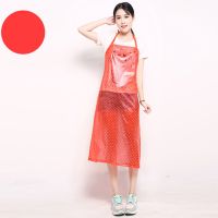 1pc Oil-proof Apron Sleeveless Pinafore Waterproof Save-all Cleaning Aprons PVC Apron Cooking Supply Chefs Kitchen Apron