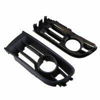 1 Pair Bumper Side Fog Light Lamp Grille Cover Bezel Fits for VW -Polo Typ 9N 2002-2005 6Q0853665A,6Q0854662,6Q0853666C