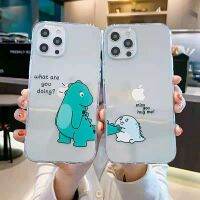 เคสโทรศัพท์ใสลายการ์ตูนไดโนเสาร์ตัวเล็ก,เคสคู่รักน่ารักใช้ร่วมกับ TECNO เก้าอี้ยาว4 Pro LD7 POVA 2 POP 4 LTE 5 Spark 6 GO 6 5 Air 8C 8P 7T 4 Lite Camon 18P 17P 16