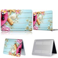 【❉HOT SALE❉】 yqrg3yz เคสสำหรับ Apple Macbook Air 11/13/Pro 13/Pro 15 A1707 A1990ทัชบาร์/Pro 16 A2141ลายไม้เปลือกแข็ง