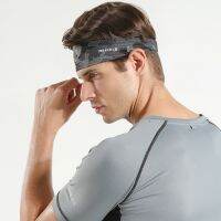 New Men Ice Silk Sports Headband Outdoor Cycling Running Breathable Breathable Yoga Fitness Hair Bands