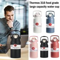 Super Lock Tumbler Thermos Cup 316 Stainless Steel Sports Outdoor Bottle Cup 1.7 Water Cup Thermos Liters Water with Portable Handle L2Z0