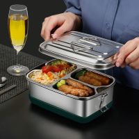 ●ஐ 304 Stainless Steel Bento Lunch Box for Child Portable Grids Hermetic Food Storage Container Leakproof Picnic Thermal Boxes