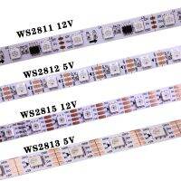 WS2812B WS2815 WS2811 WS2813 RGB LED Pixel Strips SMD 5050 Individually Addressable 30/60/144Leds/m Smart Tape Light IP30/65/67