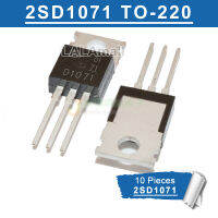 10pcs 2SD1071 TO-220 D1071 TO220 300V 6A NPN Darlington Transistor new original