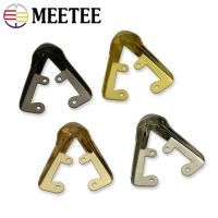 【cw】 2/5Pair 32mm Metal Shoes Decoration Clip Clasp Women High Heel Shoe Toe Head Protection Cover Buckle Repair Hardware Accessories