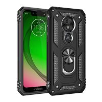 Shockproof Armor Case For Motorola Moto G7 G6 E6 Plus P40 Power E5 Play One zoom Pro action Z4 Protective Magnetic Phone Cover Phone Cases