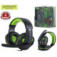 Anitech Headphone With Mic. AK75 Black