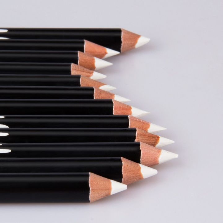ดินสอเขียนขอบตา-อายแชโดว์-ไฮไลท์-กันน้ํา-สีขาว-สําหรับผู้หญิง