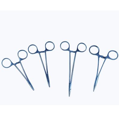 Medical Needle Holder With Lock Ophthalmic Eye Instruments Double Eyelid Instruments