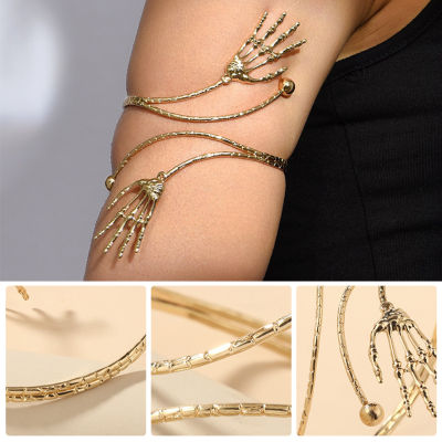 Trendy Body Accessories Arm Chain Jewelry Palm Open Bracelet Bracelet Arm Chain Arm Bracelet