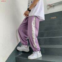 CODwuyan8340 ◈Purple wide-leg pants men s spring and autumn new casual nine-point pants oversize pants high street ins tide brand