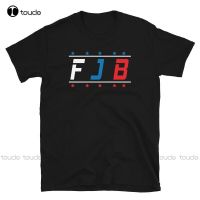 เสื้อยืดลายการ์ตูน Fjb Anti-Joe Biden เสื้อยืดแบรนด์เสื้อยืดผู้ชายสำหรับใส่ได้ทั้งในฤดูร้อนผ้าคอตตอน100% ท็อปส์ซูคอรอบใหม่ Xs-3xl แบรนด์ใส่ได้ทั้งผู้ชายและผู้หญิง