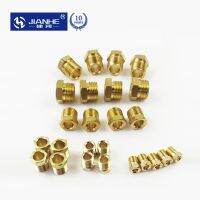 50PCS JAINHE GN type 4/6/8/10/12mm Male Threaded Female Threaded Brass Coupler Adapter Brass Pipe Fitting/ Joint