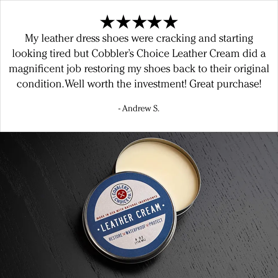 All-Natural Leather Cream - Cobbler's Choice Co.