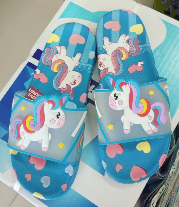 scpoutlet-รองเท้าแตะ-ยางนุ่ม-ยูนิคอร์น-unicorn