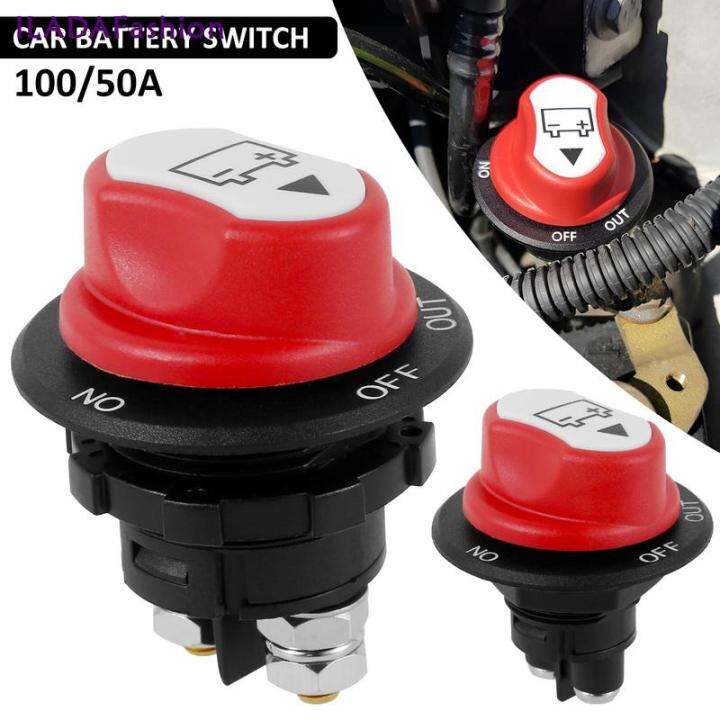 Heavy Duty Battery Shut Off Switch 12V48V Battery Disconnect Switch