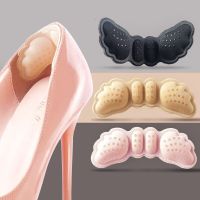 4Pairs Women Insole for High Shoes Heel Pad Adjust Size Adhesive Heels Pads Liner Grips Protector Sticker Pain Relief Foot Care Shoes Accessories