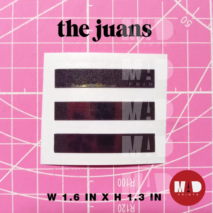 The Juans Band Logo Icon Decal Sticker Lazada Ph