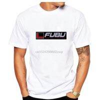 FUSHUN casual T-shirt Fubu logo printed graphics mens fashion round neck cotton T-shirt