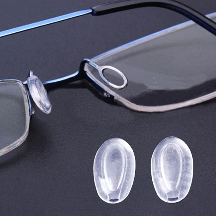 50pairs-eyeglasses-glasses-soft-silicone-nose-pads-push-in-eyewear-accessory-part