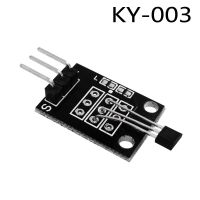 【✆New✆】 pi00636369695 โมดูลเซ็นเซอร์แม่เหล็กห้องโถง3pin Ky-003สำหรับสตาร์ทเตอร์ Diy Ky003 1ชิ้น