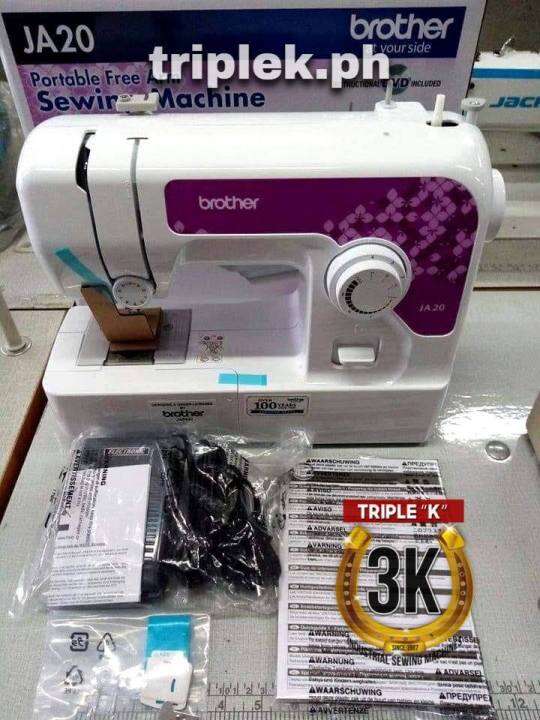 Triple K BROTHER JA20 portable household domestic sewing machine
