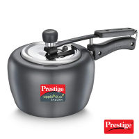 Prestige Svachh, 20263, 3 L, Apple Duo Hard Anodised, with Deep Lid for Spillage Control