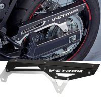 มอเตอร์ไซค์สำหรับ Suzuki V-Strom 650 Vstrom DL650 2004 2005 2006 2007 2008 2009 2010ตัวป้องกันฝาครอบป้องกันห่วงโซ่เฟือง