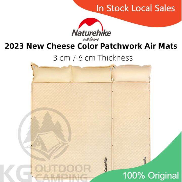 Naturehik Air Mattress 3CM 6CM Automatic Inflatable Cushion With Pillow