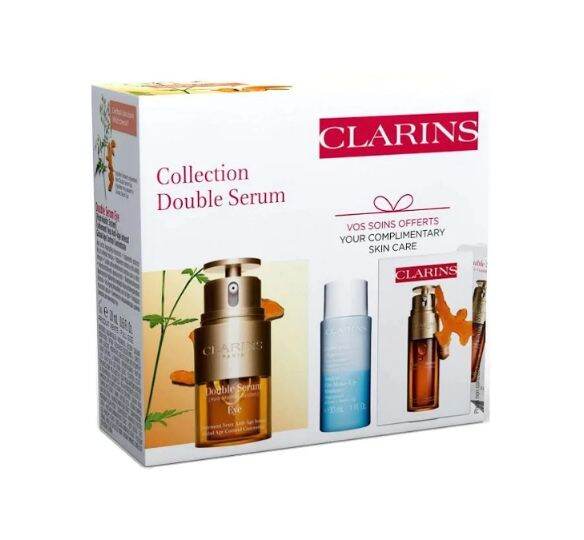 CLARINS Collection Double Serum Eye Set 20 ml. Lazada.co.th