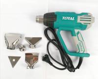 03599 เครื่องเป่าลมร้อน Heat Gun 2000 วัตต์ รุ่น TB2006 พร้อมอุปกรณ์ (ปรับได้ 2 ระดับ) รุ่นงานหนัก ยี่ห้อ ToTal