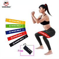 Winmax วงออกกำลังกายโยคะ 5 ชิ้น, วงฟิตเนส, เชือกยืดให้พอดี, ตัวขยายวงโยคะพร้อมกระเป๋าหิ้ว 5 ชิ้น