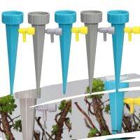 6/12/24PCS Automatic Adjustable Irrigation System Plants Watering Device Dripper With Water Flow Size Control Valve DIY Nozzle Watering Systems  Garde