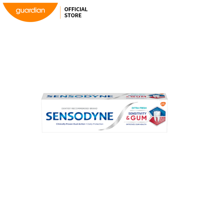 SENSODYNE Sensitivity and Gum Extra Fresh Sensitive Toothpaste 100g
