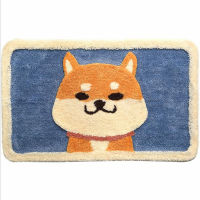 50X80cm Thicker Soft Carpets For Living Room Door Mat Akita Dog Area Rugs Home Carpet Floor Mat Delicate Japan Style Area Mat