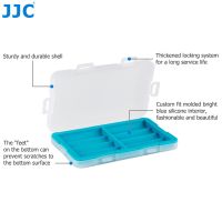 ‘；【= JJC 8 Slots AA 14500 Battery Case Water-Resistant AA Storage Box Shockproof AA Batteries Container For 8 X AA/ 14500 Batteries