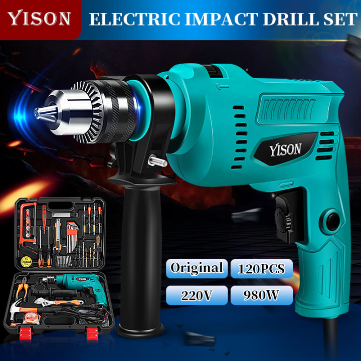 YISON Clearance Impact Drill Set Original Heavy Duty Electtic Power