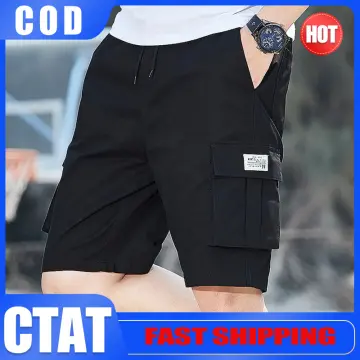 Fashion Short Pants Men Shorts Casual Beach Shorts Sports Shorts Cropped  Shorts Drawstring Shorts Men's Clothing seluar pendek lelaki