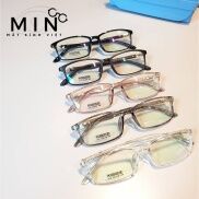 Cắt kính mắt cận-loạn Gọng kính Hàn Quốc Gọng kính nam nữ mắt vuông dẻo