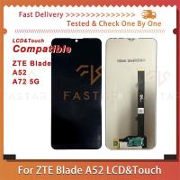 6.52 "Original สำหรับ ZTE Blade A52 A72 5G จอแสดงผล LCD Touch Screen Digitizer ASSEMBLY REPLACEMENT a72. 5G A52 LCD