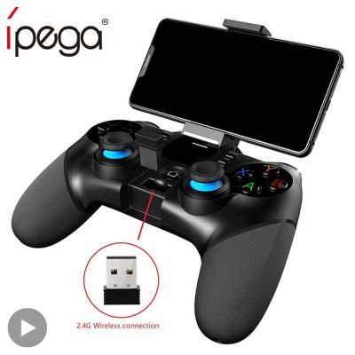 อุปกรณ์ควบคุมเกมแผ่นควบคุมสำหรับเล่นเกมบลูทูธสำหรับพีซี PS4 PS3 Playstation 4 3 Nintendo Switch จอยเกมส์เล่นเกม