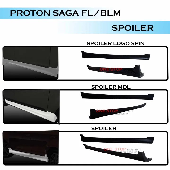 Proton Saga Blm Flx Fl Sv Spoiler Tr Dv Mg Lancer Evo R Vip Mdl