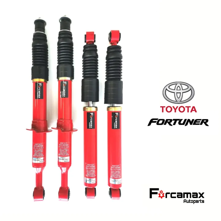Toyota Fortuner (Fullset 4pcs) Heavy Duty Shock Absorber Lazada
