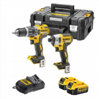 DEWALT ชุดคอมโบ้ รุ่น DCK266M2T-B1 มาพร้อมแบต+แท่นชาร์จ เครื่องมือช่าง รับประกัน