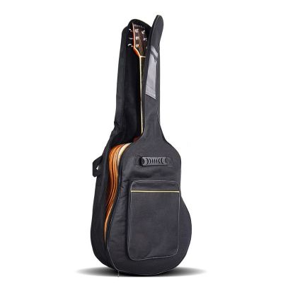 Genuine High-end Original Folk guitar bag quilted acoustic guitar 40 41-inch thickened sponge guitar bag three-dimensional protection free 10 picks